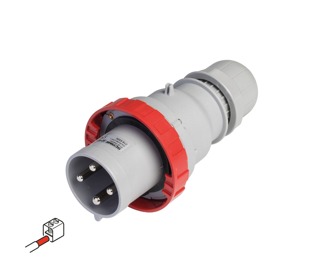 Scame Stecker 3P+E 6h