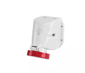 CEE-Aufbausteckdose 32 A, IP66/IP67/IP69, abgewinkelt mit Schraubklemmen