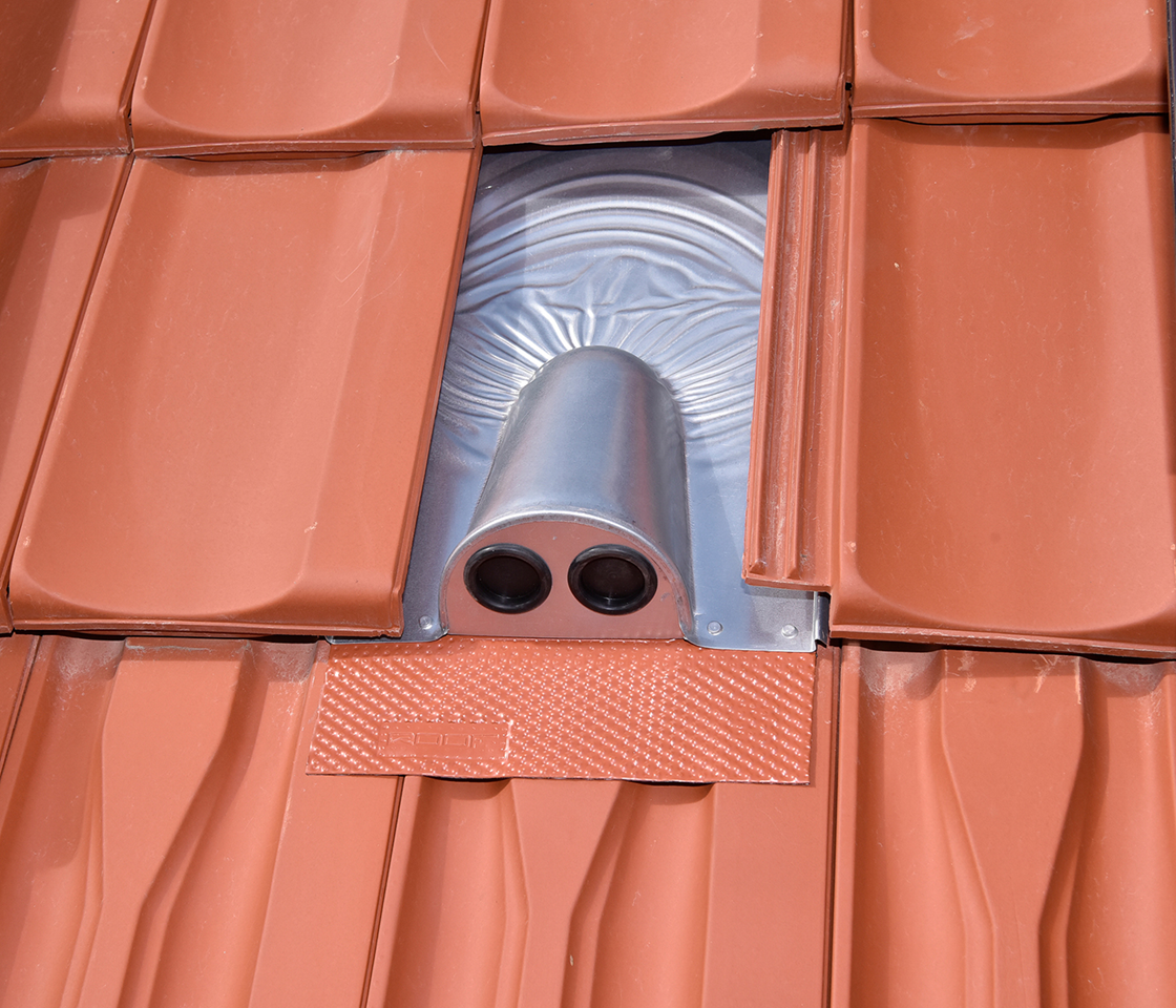 Plica Doppel-Rohrdurchführung