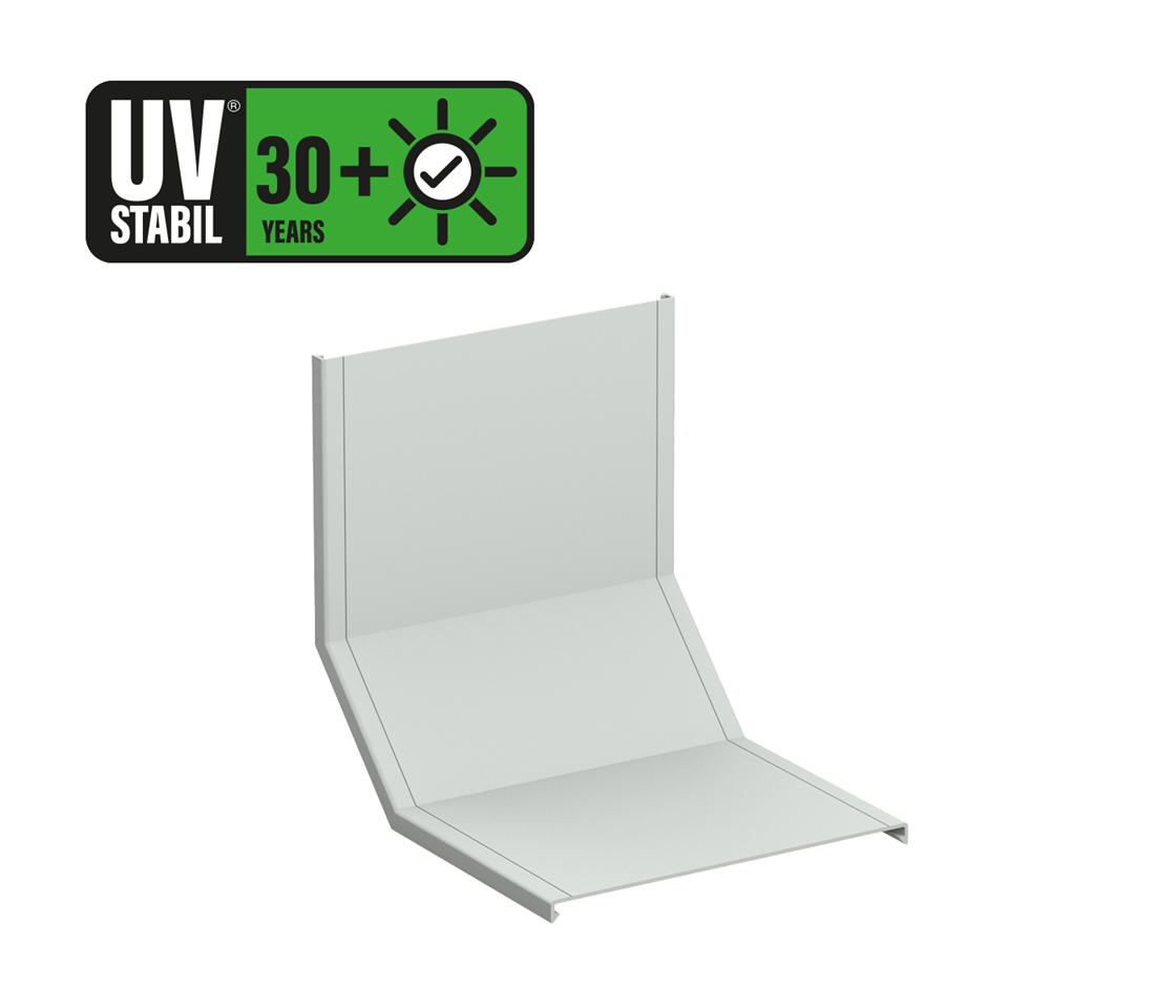 Deckel Innenbogen 90&#176; Kabelrinne