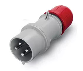 OPTIMA CEE-Stecker 16 A, gerade mit Schneidklemmen