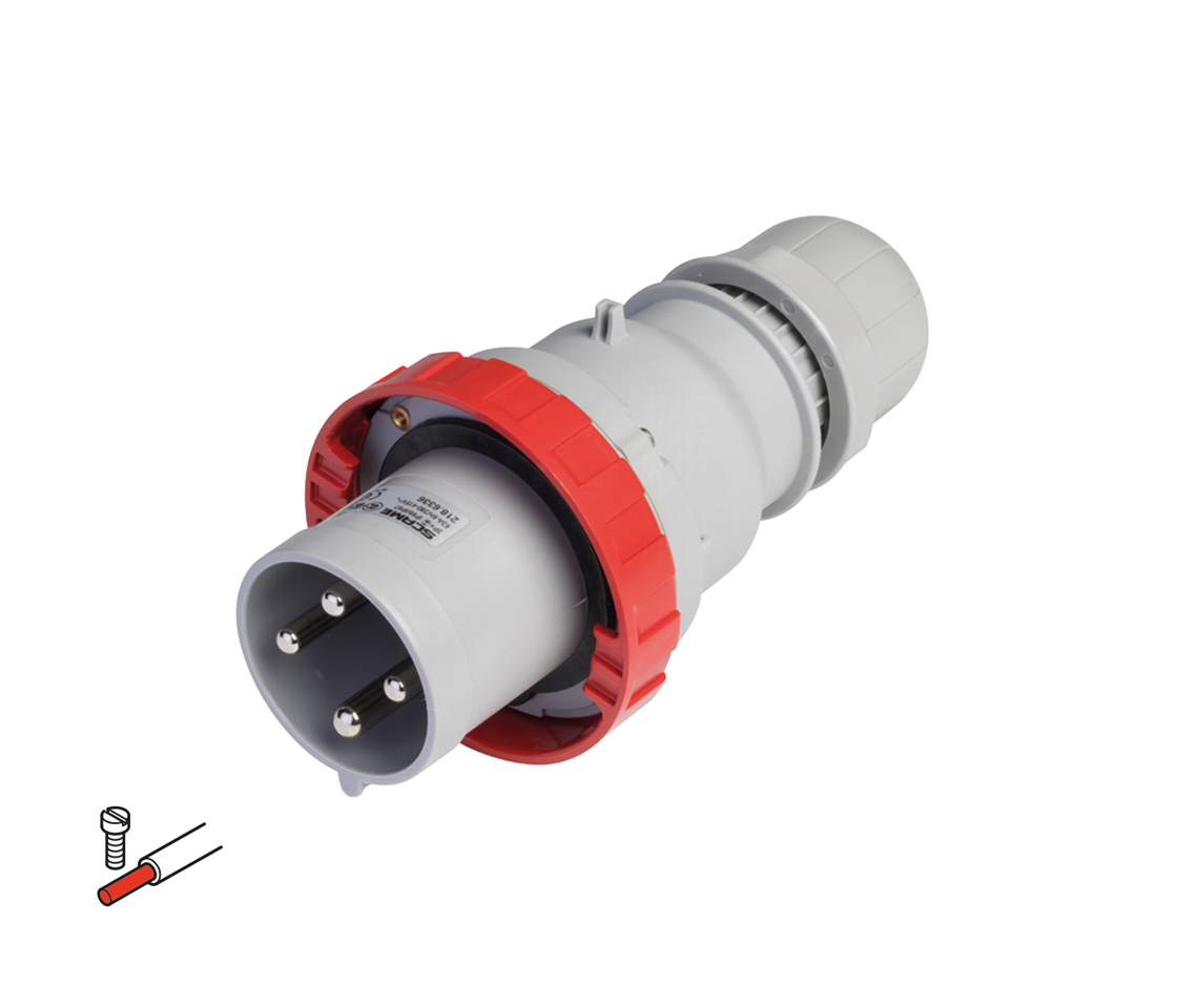 OPTIMA-REVERSE 32 A, 3P+N+E, gerade