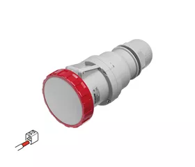 CEE-Kupplung OPTIMA 125 A, IP66/67/69, gerade, mit Schraubklemmen