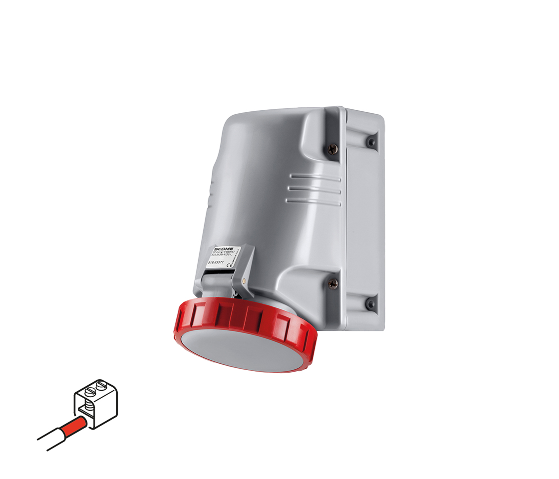 125 A, IP66/IP67/IP69, abgewinkelt