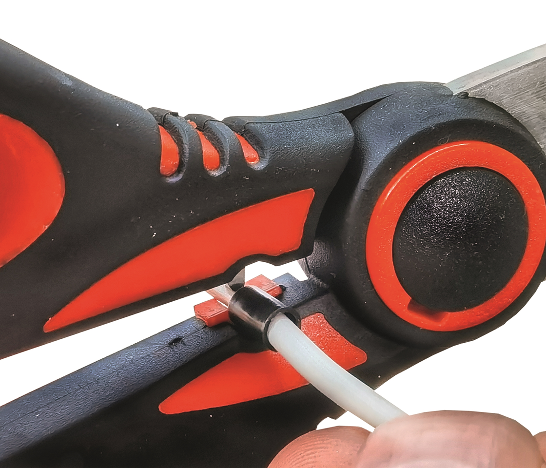 Elektrikerschere KS160 mit Crimpfunktion