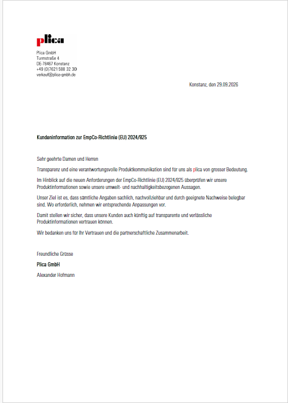 EmpCo-Richtlinie (EU) 2024/825